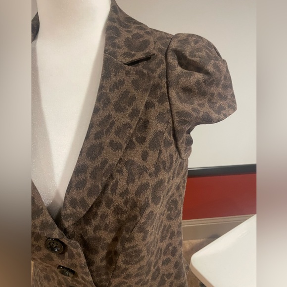 Rebecca Taylor. Size 10 leopard jacket. - Picture 7 of 12